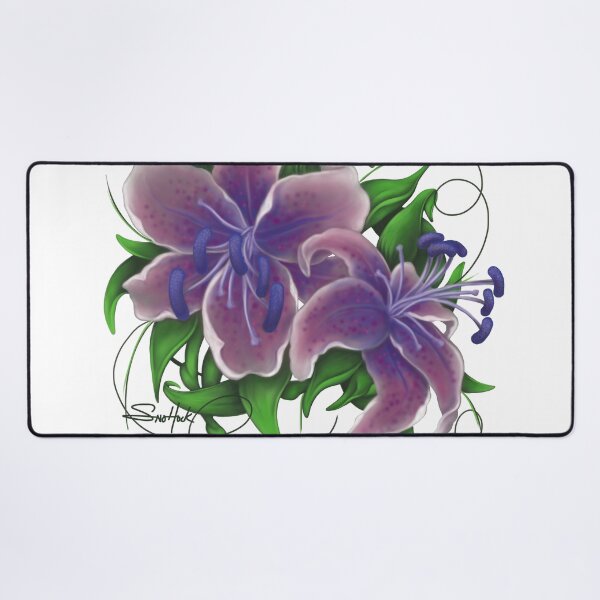 Item preview, Twisted Purple Lillies designed and sold by snohock.