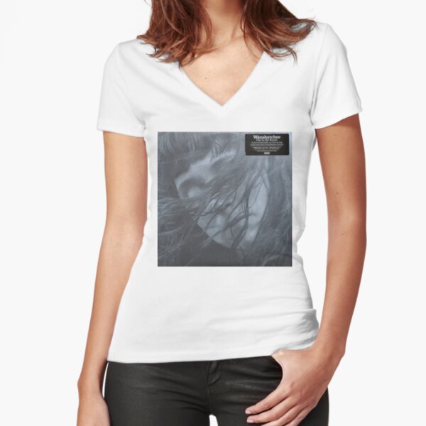 Waxahatchee - out in the storm vinyl LP sleeve art fan art Fitted V-Neck T-Shirt