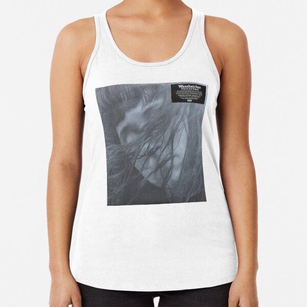 Waxahatchee - out in the storm vinyl LP sleeve art fan art Racerback Tank Top