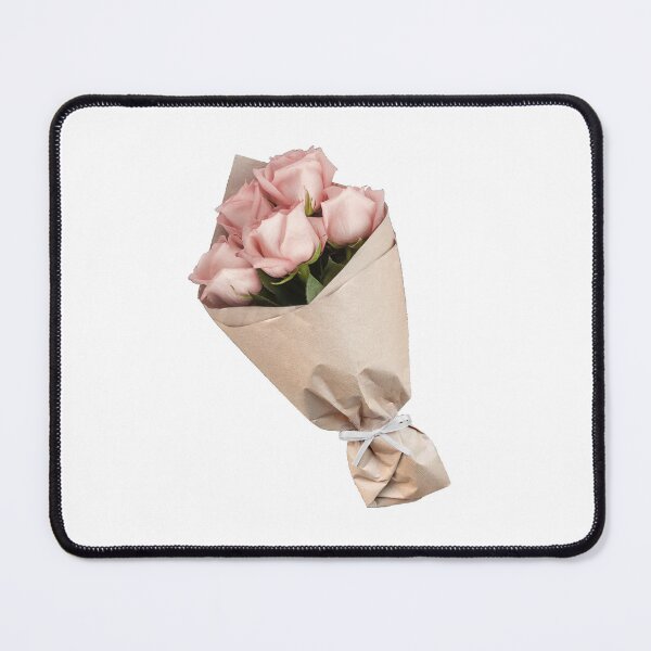 Item preview, coquette bouquet of pink roses designed and sold by elisabethkatee.