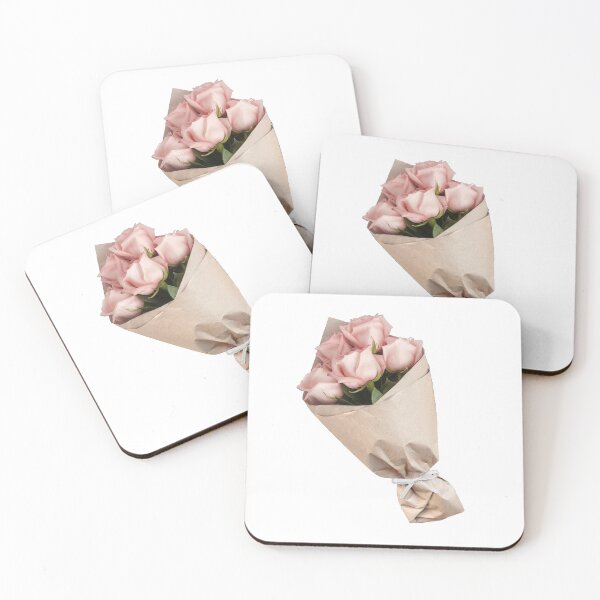 Item preview, coquette bouquet of pink roses designed and sold by elisabethkatee.