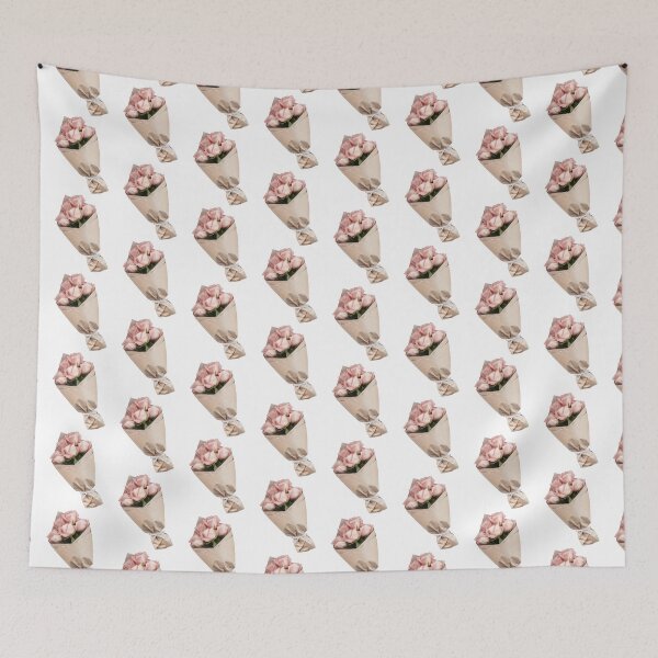 Item preview, coquette bouquet of pink roses designed and sold by elisabethkatee.