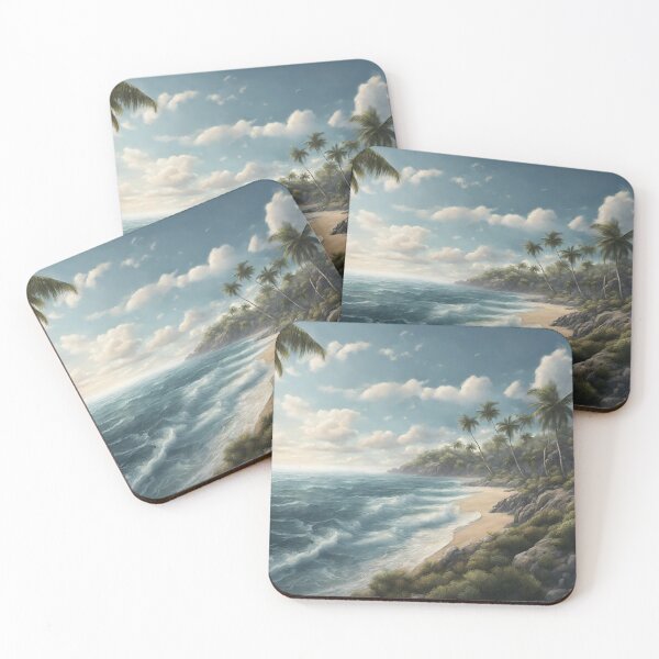 Item preview, Tranquil Seascape: Serene Ocean View designed and sold by shy8.