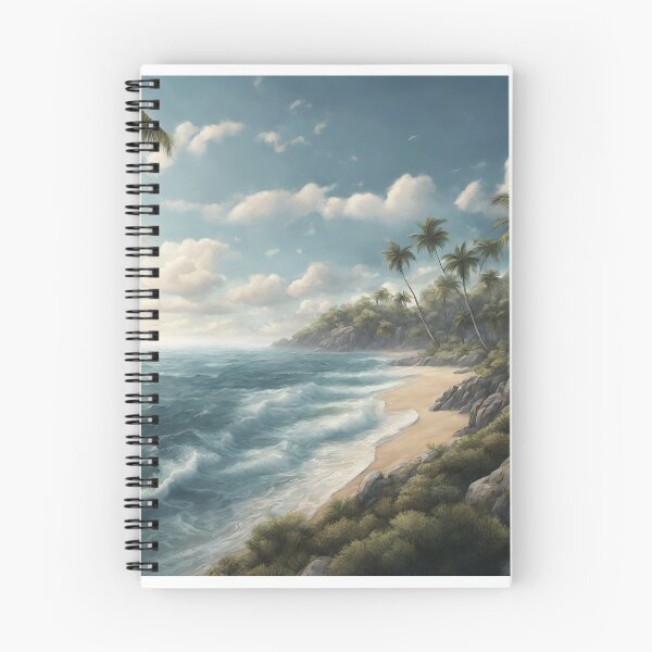 Item preview, Tranquil Seascape: Serene Ocean View designed and sold by shy8.