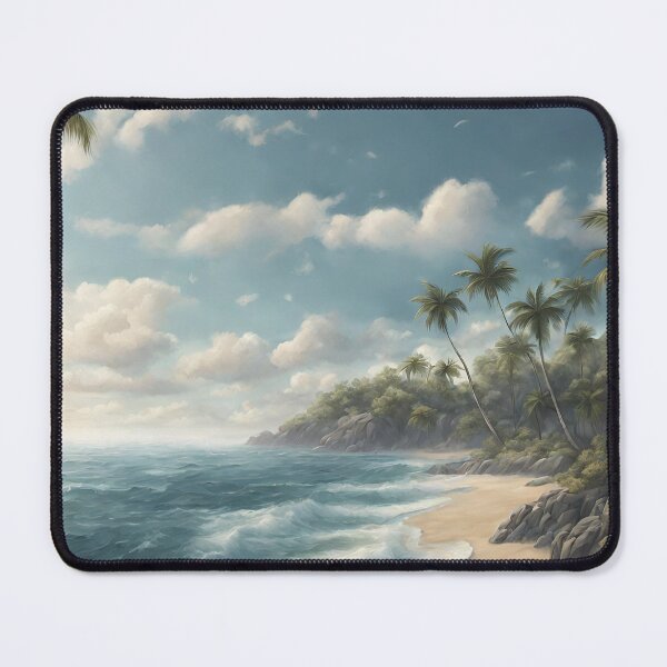 Item preview, Tranquil Seascape: Serene Ocean View designed and sold by shy8.