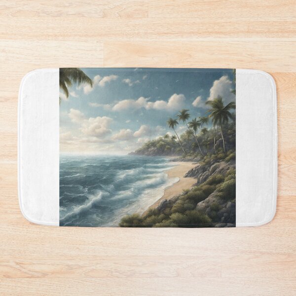 Item preview, Tranquil Seascape: Serene Ocean View designed and sold by shy8.