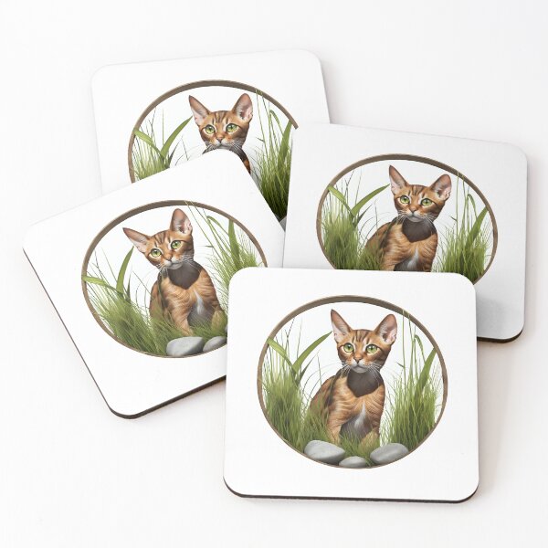 Item preview, Beautiful Sorrel Abyssinian cat  designed and sold by Kaleddis.