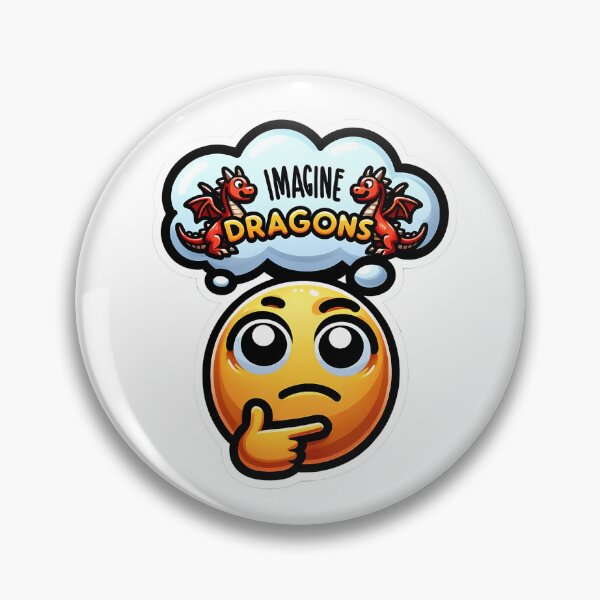 Item preview, Imagine Dragons: Playful Thought Bubble designed and sold by Vago.