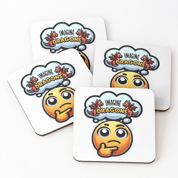 Item preview, Imagine Dragons: Playful Thought Bubble designed and sold by Vago.