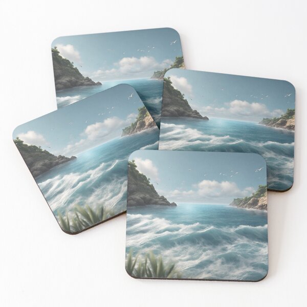 Item preview, Eternal Tides: Captivating Coastal Charm designed and sold by shy8.