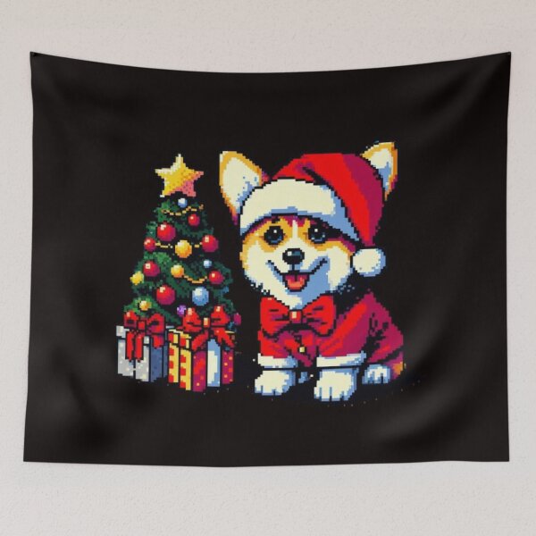 Item preview, Corgi Love Christmas Style  designed and sold by PaulBlueShop.