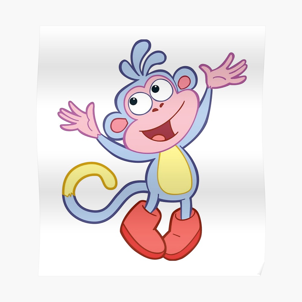 "BOOTS (DORA THE EXPLORER)!" Poster by amitdavidov Redbubble