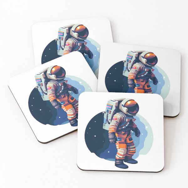 Item preview, astronaut 8bit designed and sold by lostastronautTH.