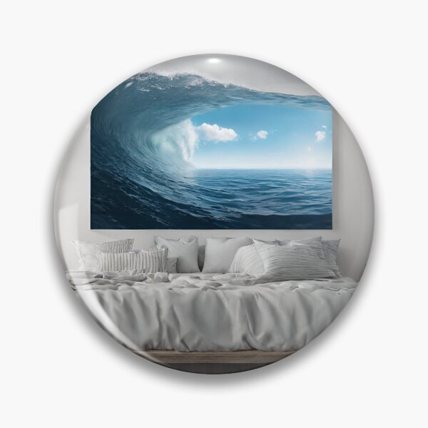 Item preview, Dreamy Seascape: Ocean View Above Your Bed designed and sold by shy8.