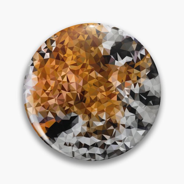 Item preview, Tiger Low Polygon Digital Low Poly Art designed and sold by SpiroJo.