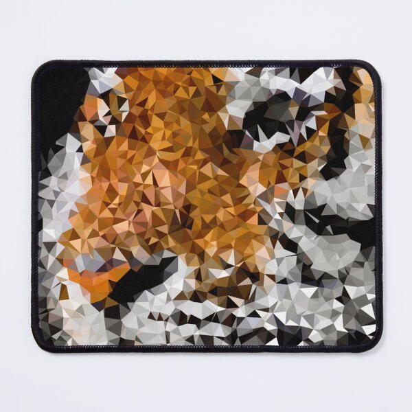 Item preview, Tiger Low Polygon Digital Low Poly Art designed and sold by SpiroJo.