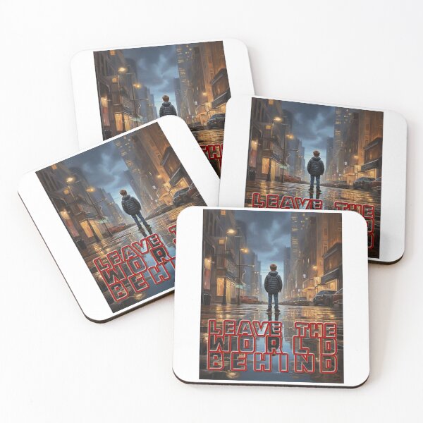 Item preview, Leave The World Behind;  designed and sold by StickerApe.