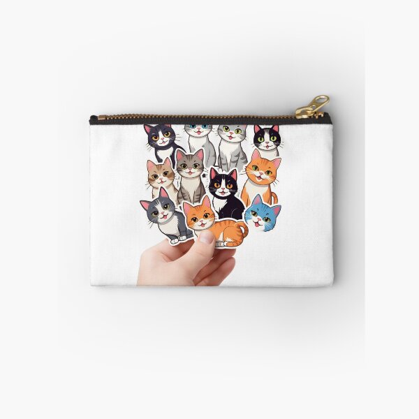 Item preview, Charming Circle of Cats: A Whimsical Feline Gathering designed and sold by RevGens.