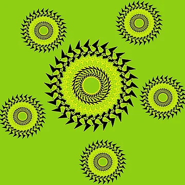 Artwork thumbnail, Colorful Mandala Pattern by Rajasekar