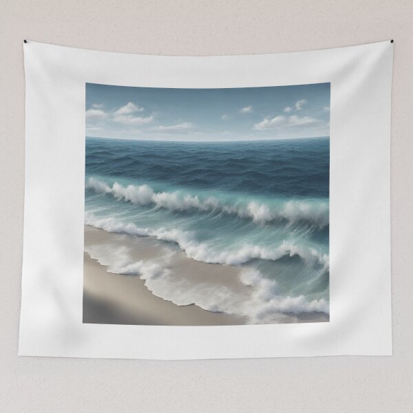 Item preview, Whispering Waves: Calm Coastal Beauty designed and sold by shy8.