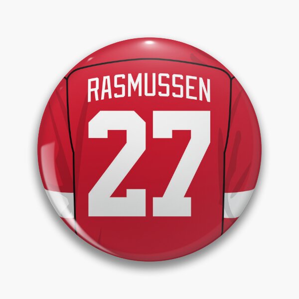 Item preview, Michael Rasmussen Detroit jersey designed and sold by Tarroi.