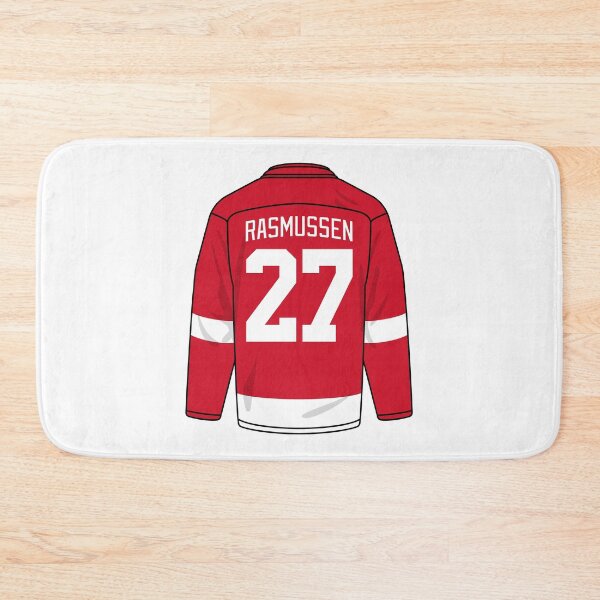 Item preview, Michael Rasmussen Detroit jersey designed and sold by Tarroi.