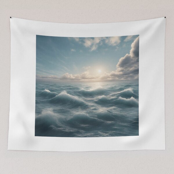Item preview, Aqua Serenade: Nature's Tranquil Canvas designed and sold by shy8.