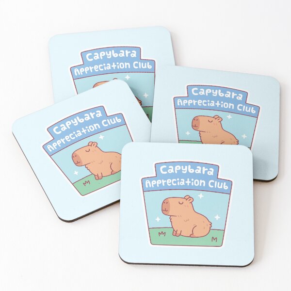 Item preview, Cute Capybara Appreciation Club designed and sold by rustydoodle.