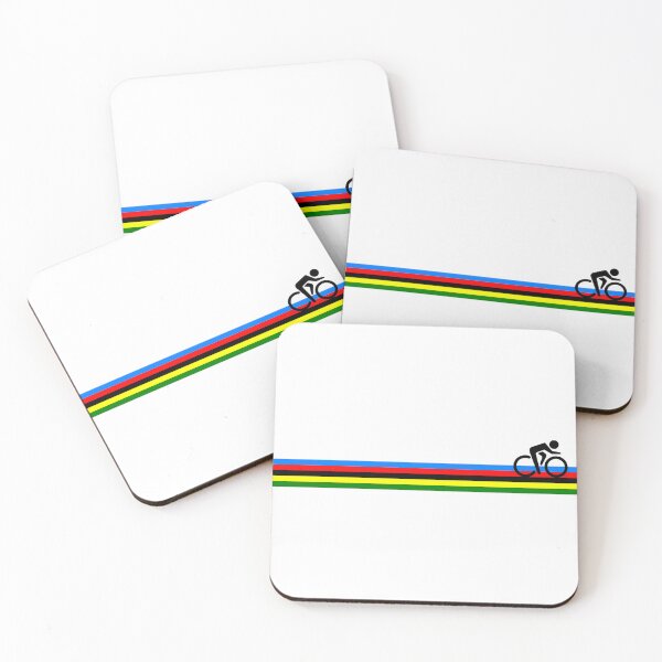 Item preview, Rainbow Stripes Road designed and sold by bonk-cycling.