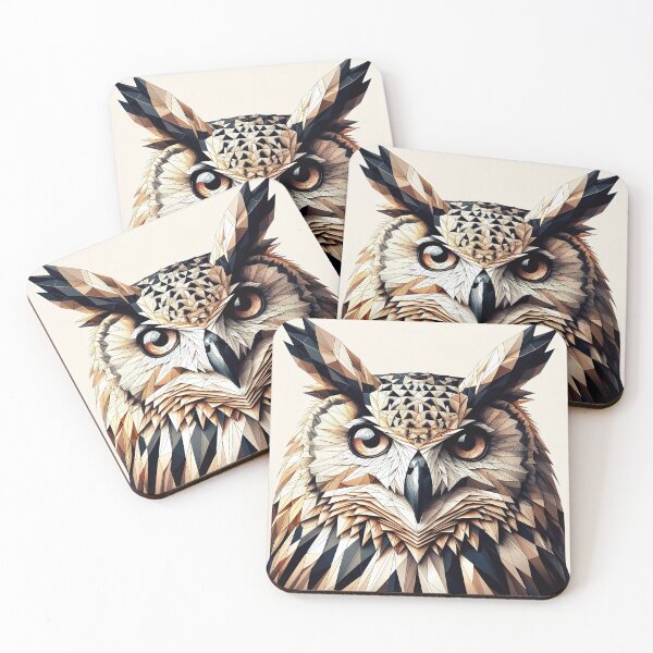 Item preview, Mystic Geometric Owl designed and sold by FIYARO.