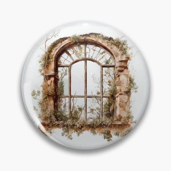 Item preview, An Old Window In An Abandoned House designed and sold by LanaGustavsson.
