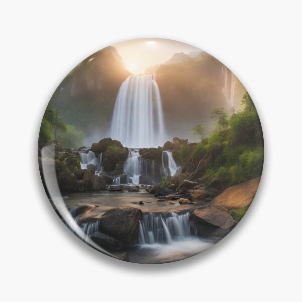 Item preview, Enchanted Cascades: Forest Waterfalls designed and sold by shy8.