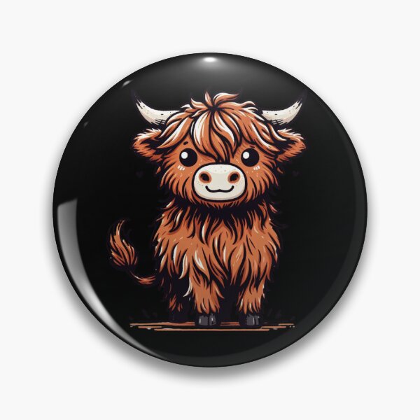 Item preview, Scottish Hairy Highland Cow designed and sold by Azrora.