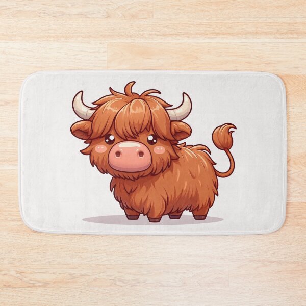Item preview, Scottish Hairy Highland Cow designed and sold by Azrora.