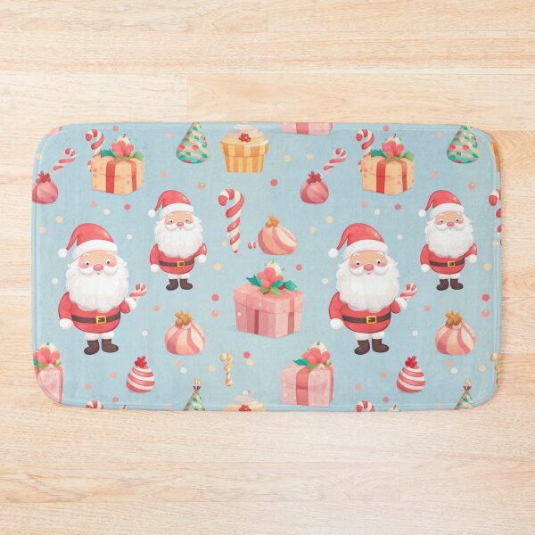 Item preview, Christmas seamless pattern. Cartoon Christmas gift wallpaper seamless. xmas day. designed and sold by Whiteblueshop.