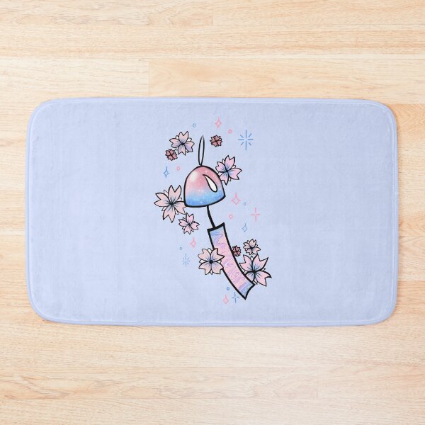 Item preview, Furin - Japanese wind bell / blue and pink designed and sold by SakuraYoruki.