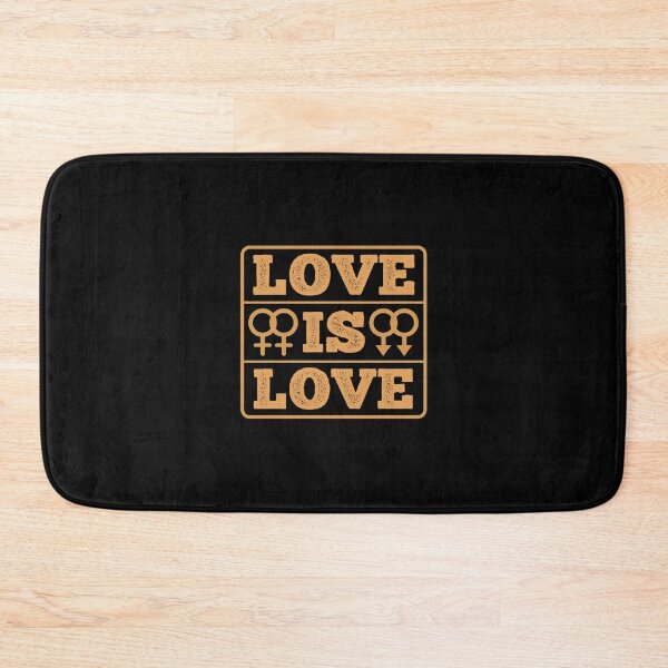 Item preview, Love is Love LGBTQ Pride Design with Gender Symbols designed and sold by Foxalla.