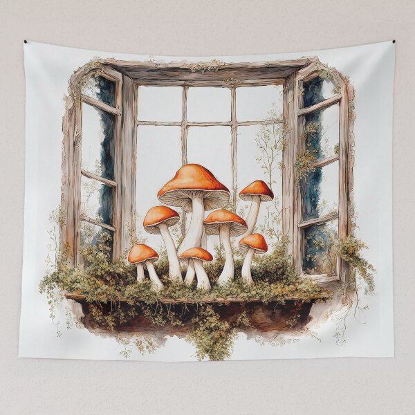 Item preview, An Old Window In An Abandoned House designed and sold by LanaGustavsson.