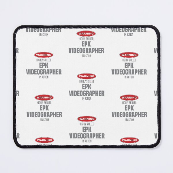 Item preview, Highly Skilled EPK Videographer in Action designed and sold by NermilioDesigns.