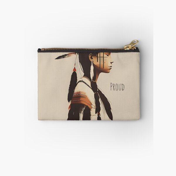 Item preview, [AI Art] Proud Native American Woman With Headdress designed and sold by Sissle.