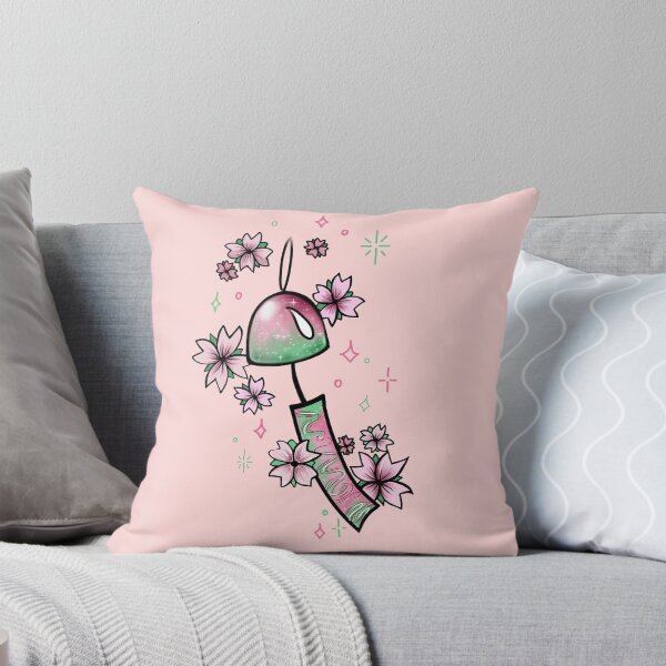 Item preview, Furin - Japanese wind bell / "Cherry" , Pink and green designed and sold by SakuraYoruki.