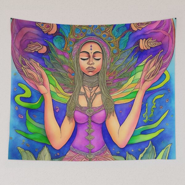Item preview, Abstract Spiritual Awakening Artwork designed and sold by Tamas Das.