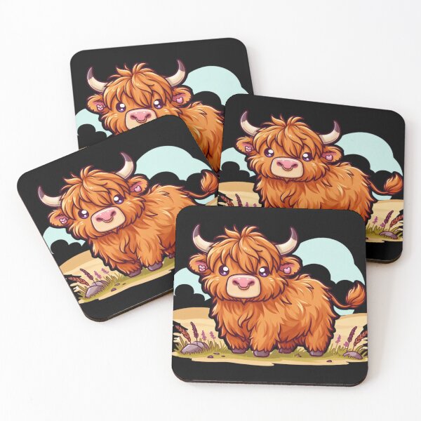 Item preview, Scottish Hairy Highland Cow designed and sold by Azrora.