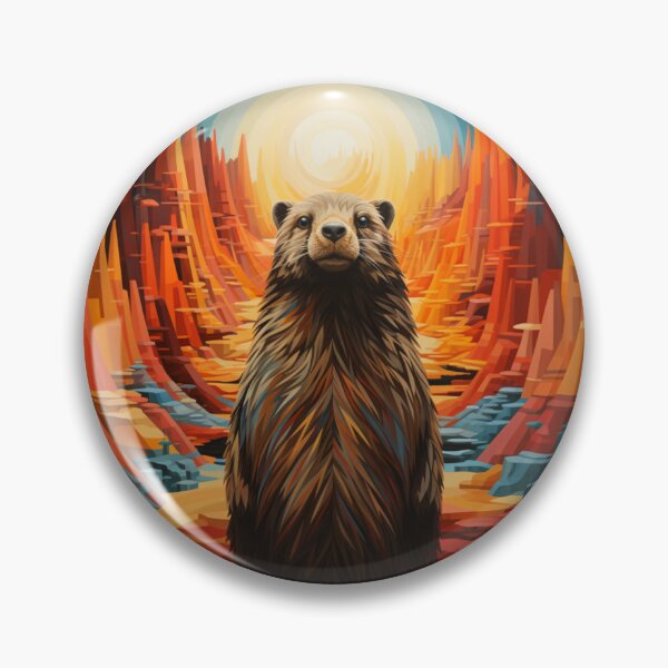 Item preview, groundhogs in spring t-shirts designed and sold by pencil-art98.
