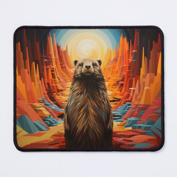 Item preview, groundhogs in spring t-shirts designed and sold by pencil-art98.