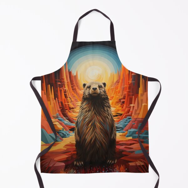 Item preview, groundhogs in spring t-shirts designed and sold by pencil-art98.