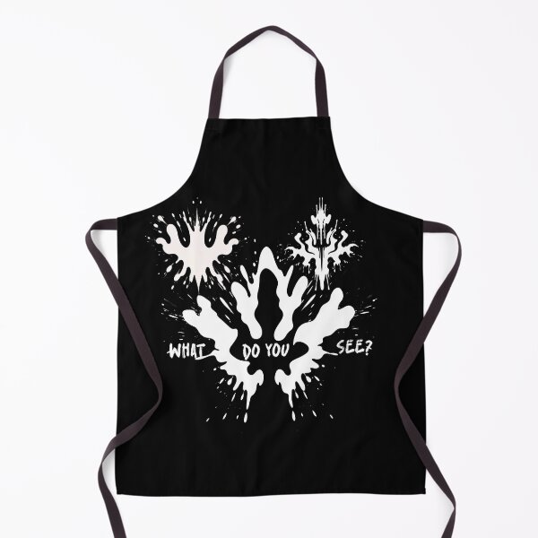 Item preview, What do you see? - psychological inkblot test text designed and sold by ArtstyleAlchemy.