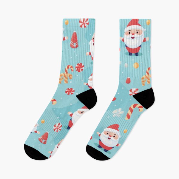 Item preview, Seamless pattern Christmas. Christmas theme gift and santa claus pattern. designed and sold by Whiteblueshop.