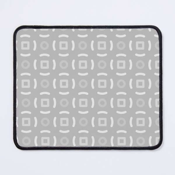 Item preview, Grey Charcoal Circle Lines Rings Modern Nordic Scandi Geometry Pattern designed and sold by PenguinForests.