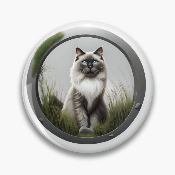 Item preview, Beautiful Liver Ragdoll cat  designed and sold by Kaleddis.